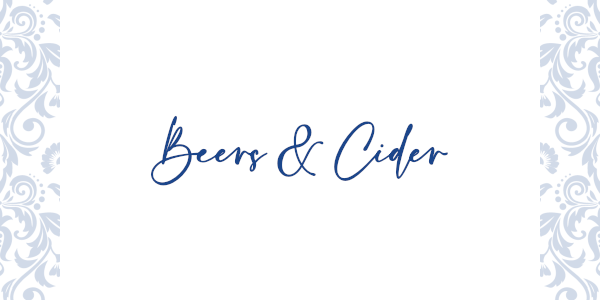 Beers & Cider